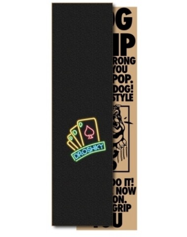 Шкурка Droshky Griptape Neon Series Vegas Nights 9x33 для скейтборда / самоката