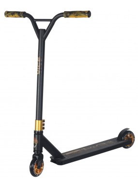 Трюковый самокат AT VICE 2021 Черный Золотой