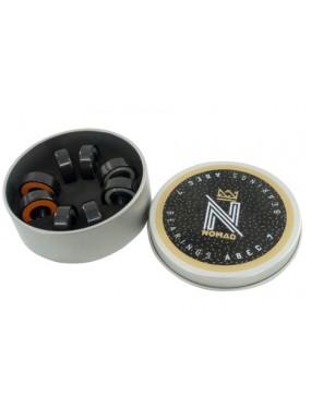 Подшипники Nomad bearing orange black steel box