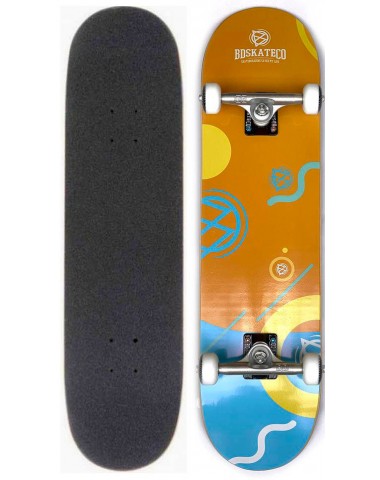 Скейтборд в сборе BD Complete  Memphis Yellow -8.0 x 31.75 Трюковый для детей / подростков