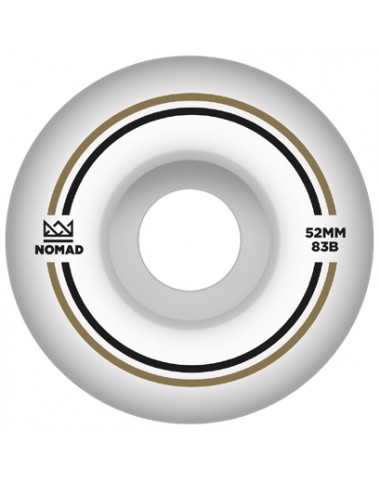Комплект колес Nomad Wheels Gold  Black 52x32mm для скейтборда