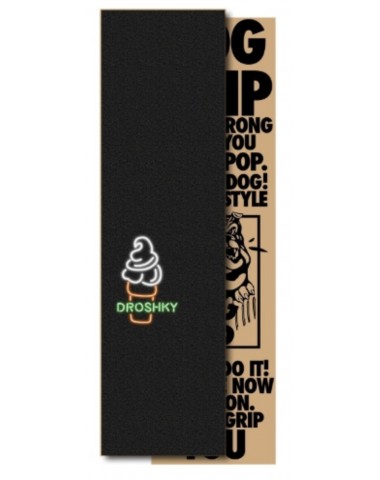 Шкурка Droshky Griptape Neon Series Frosty 9x33 для скейтборда / самоката