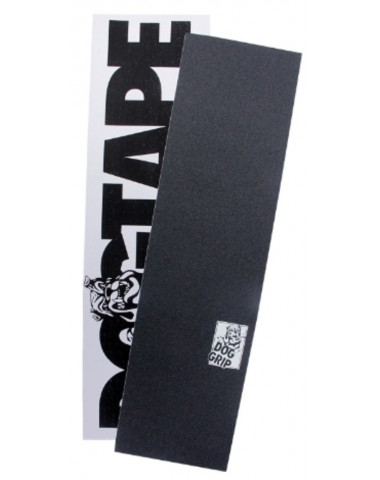 Шкурка Droshky Griptape Small white logo 9x33 для скейтборда / самоката