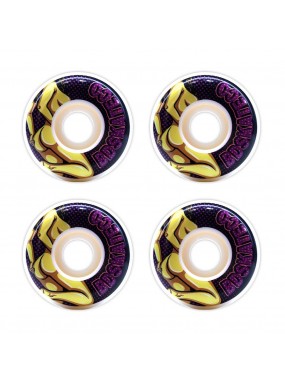 Комплект колес BD Wheel Ride These Line butt White wheel XB shape 52x32mm - 101A Комплект колес BD Wheel Ride These Line butt White wheel XB shape 52x32mm - 101A