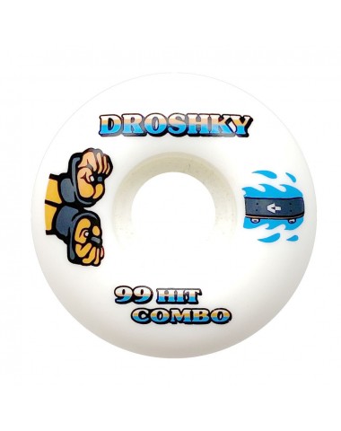 Комплект колес Droshky Wheel Hadoken 52x32mm 102A Round shape для скейтборда Комплект колес Droshky Wheel Hadoken 52x32mm 102A Round shape для скейтборда