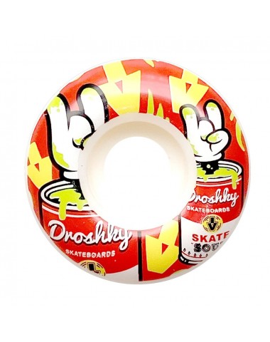 Комплект колес Droshky Wheel POP Art Series Mickey Soup Wheel 52mm 102A - XB shape для скейтборда