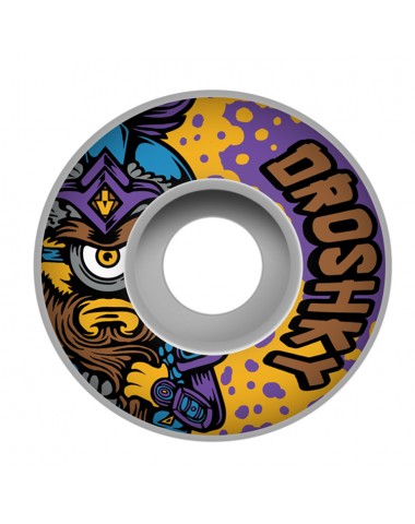Комплект колес Droshky Wheel Minion Series Chinese Warrior  52mm 100A Round shape для скейтборда Комплект колес Droshky Wheel Minion Series Chinese Warrior  52mm 100A Round shape для скейтборда