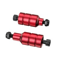 Пеги модель B передняя+ задняя красная для трюкового самоката