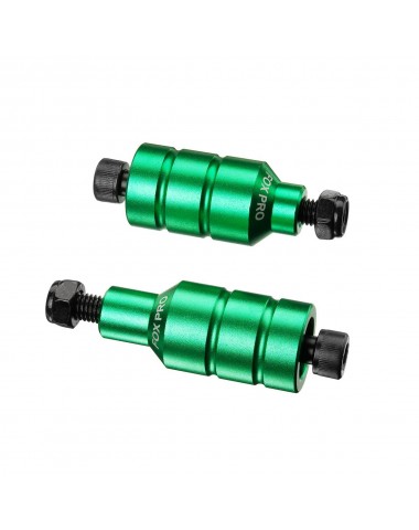 Пеги модель B передняя+ задняя зеленая для трюкового самоката