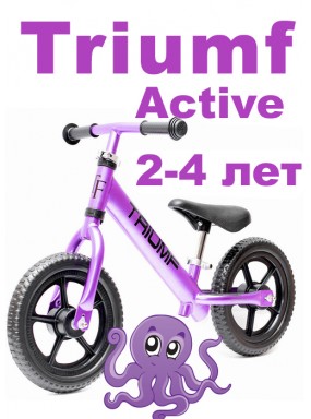 Беговел Алюминиевый Triumf AL1201 2019 пурпурный Беговел Алюминиевый Triumf AL1201 2019 пурпурный