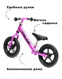 Беговел Алюминиевый Triumf AL1201 2019 пурпурный Беговел Алюминиевый Triumf AL1201 2019 пурпурный