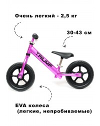 Беговел Алюминиевый Triumf AL1201 2019 пурпурный Беговел Алюминиевый Triumf AL1201 2019 пурпурный