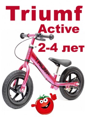 Беговел Алюминиевый Triumf Active AL-1201TW 2019 красный Беговел Алюминиевый Triumf Active AL-1201TW 2019 красный