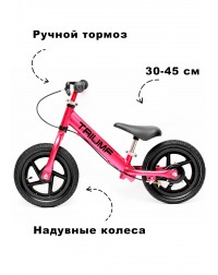 Беговел Алюминиевый Triumf Active AL-1201TW 2019 красный Беговел Алюминиевый Triumf Active AL-1201TW 2019 красный