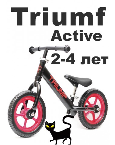 Беговел Алюминиевый Triumf AL1201 2019 черный