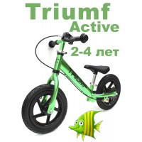 Беговел Алюминиевый Triumf Active AL-1201TW 2019 зеленый