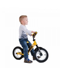 Беговел с ревом мотора, светодиодами и надувными колесами Small Rider Roadster 2 AIR Plus NB (желтый) Беговел с ревом мотора, светодиодами и надувными колесами Small Rider Roadster 2 AIR Plus NB (желтый)