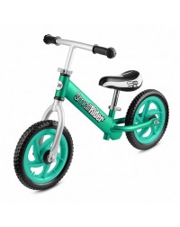 Легкий алюминиевый детский беговел Small Rider Foot Racer EVA (аква)