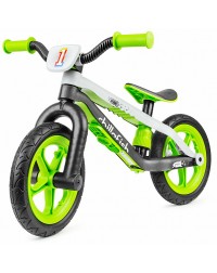 Легкий детский беговел в стиле трюкового Chillafish BMXie-RS (Бээмыкси) (зеленый)