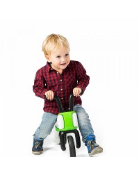 Первый беговел-велобег для самых маленьких Chillafish Bunzi (для детей от 1-1,5 года) (лайм)