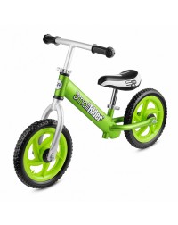 Легкий алюминиевый детский беговел Small Rider Foot Racer EVA (зеленый)