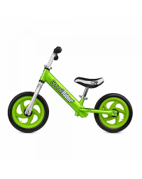 Легкий алюминиевый детский беговел Small Rider Foot Racer EVA (зеленый)