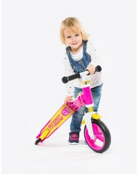 Трехколесный самокат-беговел (трансформер) Scoot&Ride Highway Baby Plus (желто-розовый)