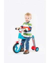 Трехколесный самокат-беговел (трансформер) Scoot&Ride Highway Baby Plus (сине-оранжевый) Трехколесный самокат-беговел (трансформер) Scoot&Ride Highway Baby Plus (сине-оранжевый)