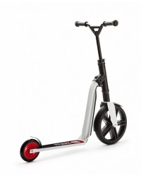 Самокат-беговел трансформер Scoot&Ride Highway Gangster 2 в 1 (бело-красный)