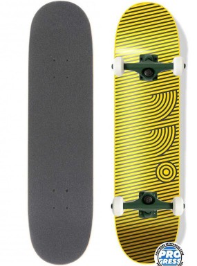 Скейтборд в сборе Footwork Progress Original Stripes Gold 8 x 31.5
