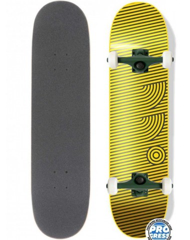 Скейтборд в сборе Footwork Progress Original Stripes Gold 8 x 31.5