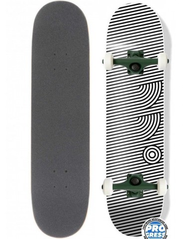 Скейтборд в сборе Footwork Progress Original Stripes White 8 x 31.5