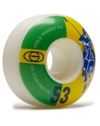 Колёса GOLD WHEELS Karat Club (Green/Yellow) 53 mm Колёса GOLD WHEELS Karat Club (Green/Yellow) 53 mm