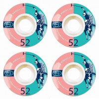 Колёса GOLD WHEELS Karat Club (Pink/Teal) 52 mm для скейтборда