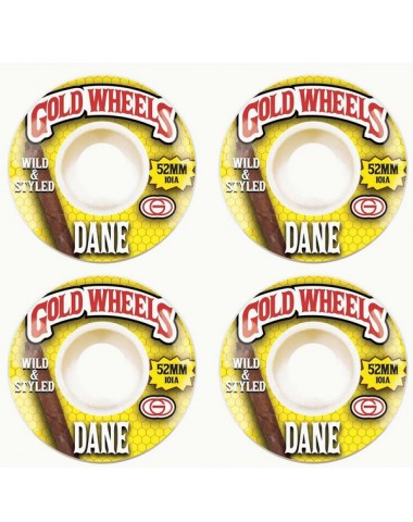 Колёса GOLD WHEELS Woods Dane 52 mm для скейтборда