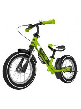 Беговел с 2 тормозами Small Rider Roadster Sport 4 AIR (зеленый)