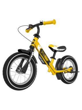 Беговел с 2 тормозами Small Rider Roadster Sport 4 AIR (желтый) Беговел с 2 тормозами Small Rider Roadster Sport 4 AIR (желтый)