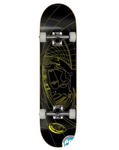 Скейтборд в сборе Footwork TUSHEV FISHEYE YELLOW  8 x 31.5