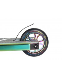 Трюковый самокат ATEOX SAW черный-неохром Трюковый самокат ATEOX SAW черный-неохром