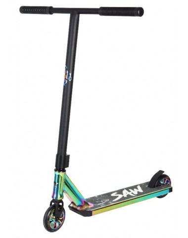 Трюковый самокат ATEOX SAW черный-неохром