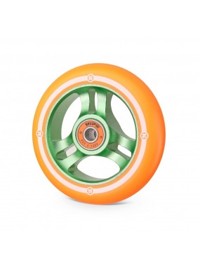 Колесо Hipe 3W 100мм зеленый/оранжевый Колесо Hipe 3W 100мм зеленый/оранжевый