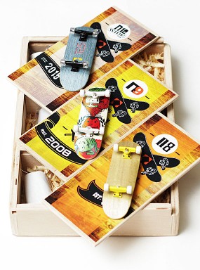 Фингерборд Турбо History 3 штуки в Боксе 85