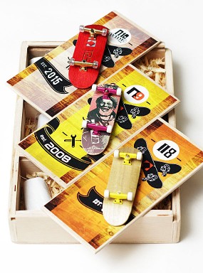 Фингерборд Турбо History 3 штуки в Боксе 89