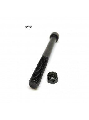 Болт Fox стальной 8*90 мм черный