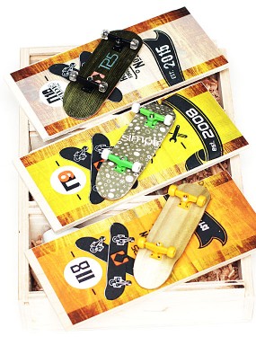 Фингерборд Турбо History 3 штуки в Боксе #71