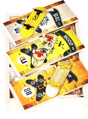 Фингерборд Турбо History 3 штуки в Боксе #74