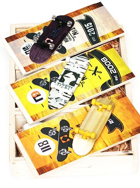 Фингерборд Турбо History 3 штуки в Боксе #76 Фингерборд Турбо History 3 штуки в Боксе #76