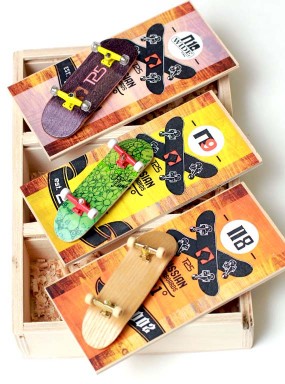 Фингерборд Турбо History 3 штуки в Боксе #30