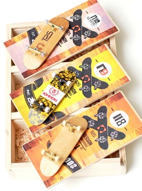 Фингерборд Турбо History 3 штуки в Боксе #32