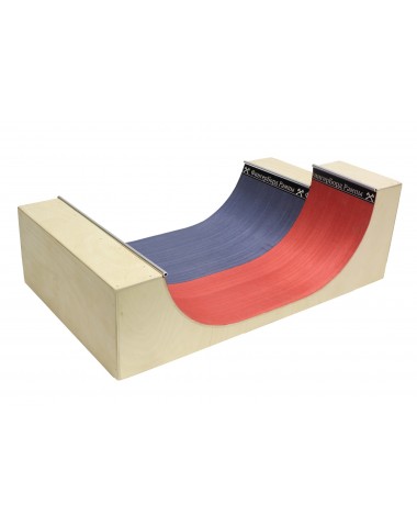 Мини рампа L двухуровневая (51х30х17) Фигура / Рампа для фингерборда